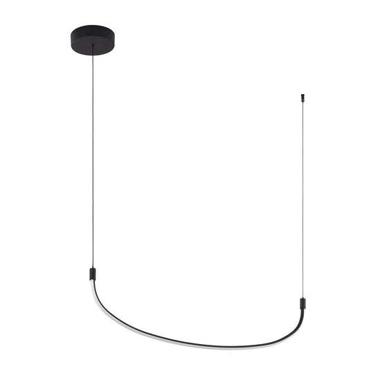 Kuzco Talis black [universal voltage] linear pendant LP89036-BK-UNV