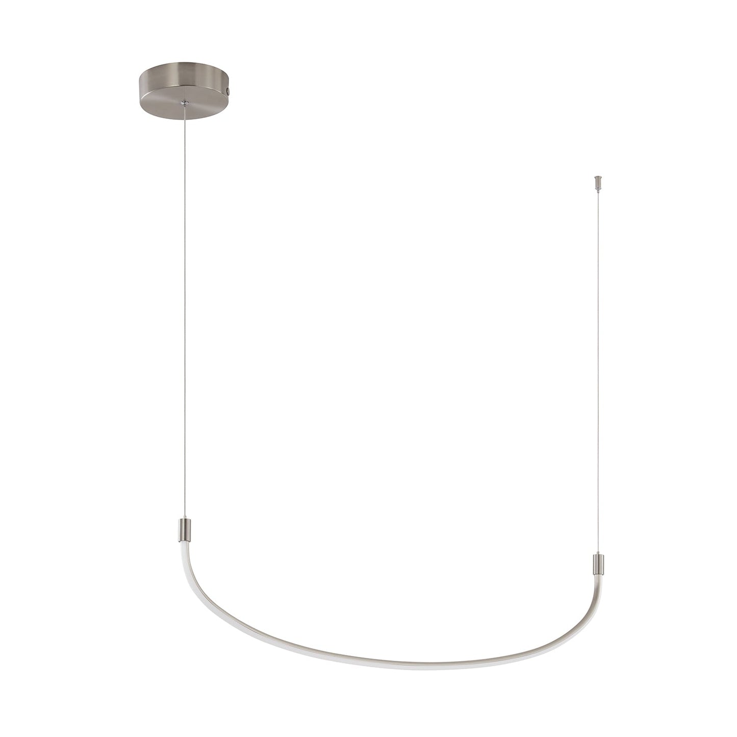 Kuzco Talis brushed nickel linear pendant LP89036-BN