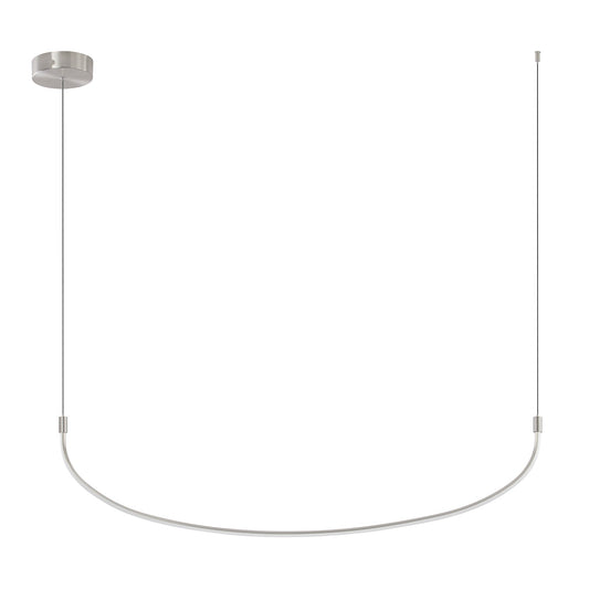 Kuzco Talis brushed nickel linear pendant LP89048-BN