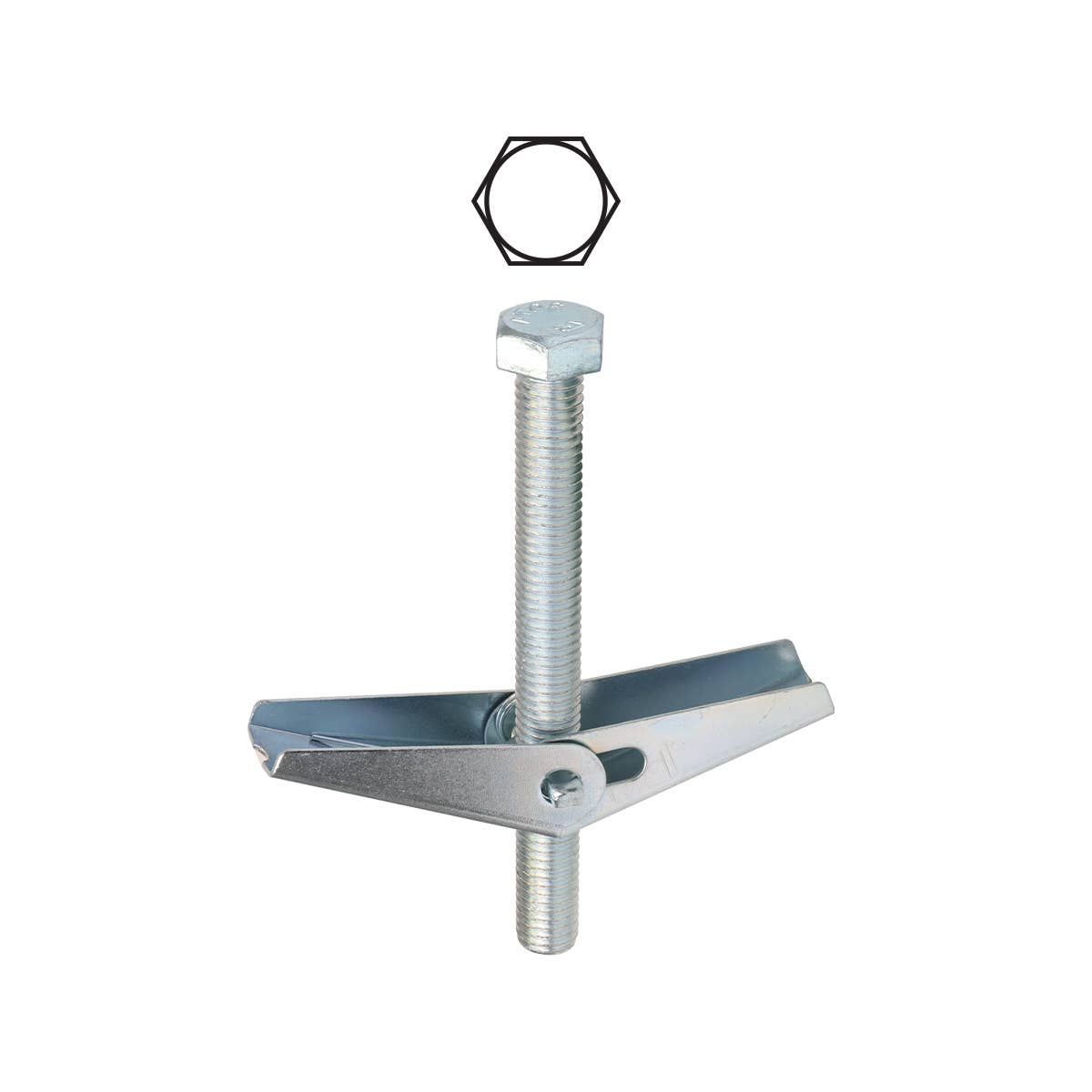 Dottie TB125 Dottie 1/2 in x 5 in Hex Head Toggle Bolt TB125