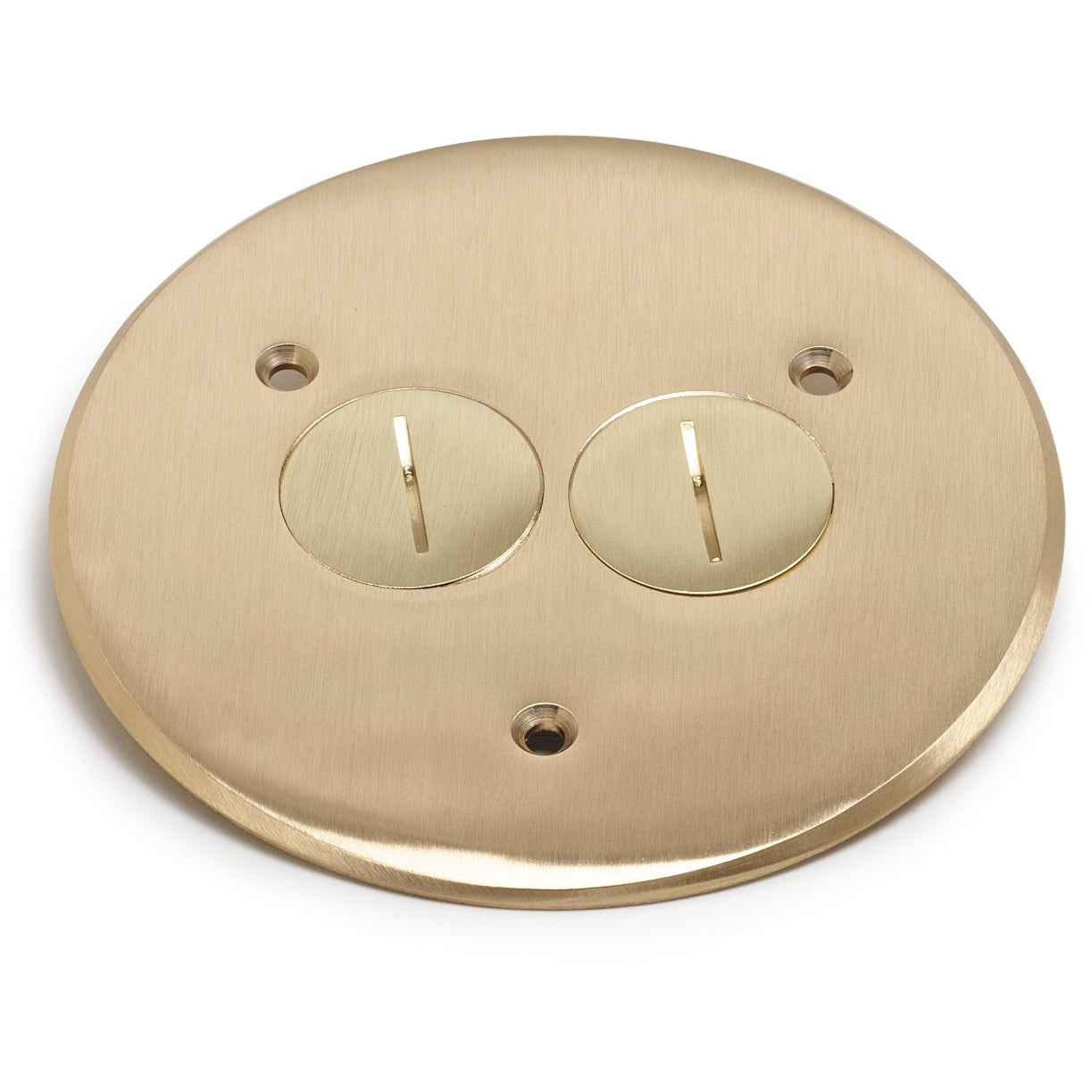 Lew Electric TCP-2 Brass floor box cover