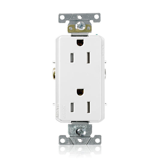 Leviton TDR15-W Receptacle