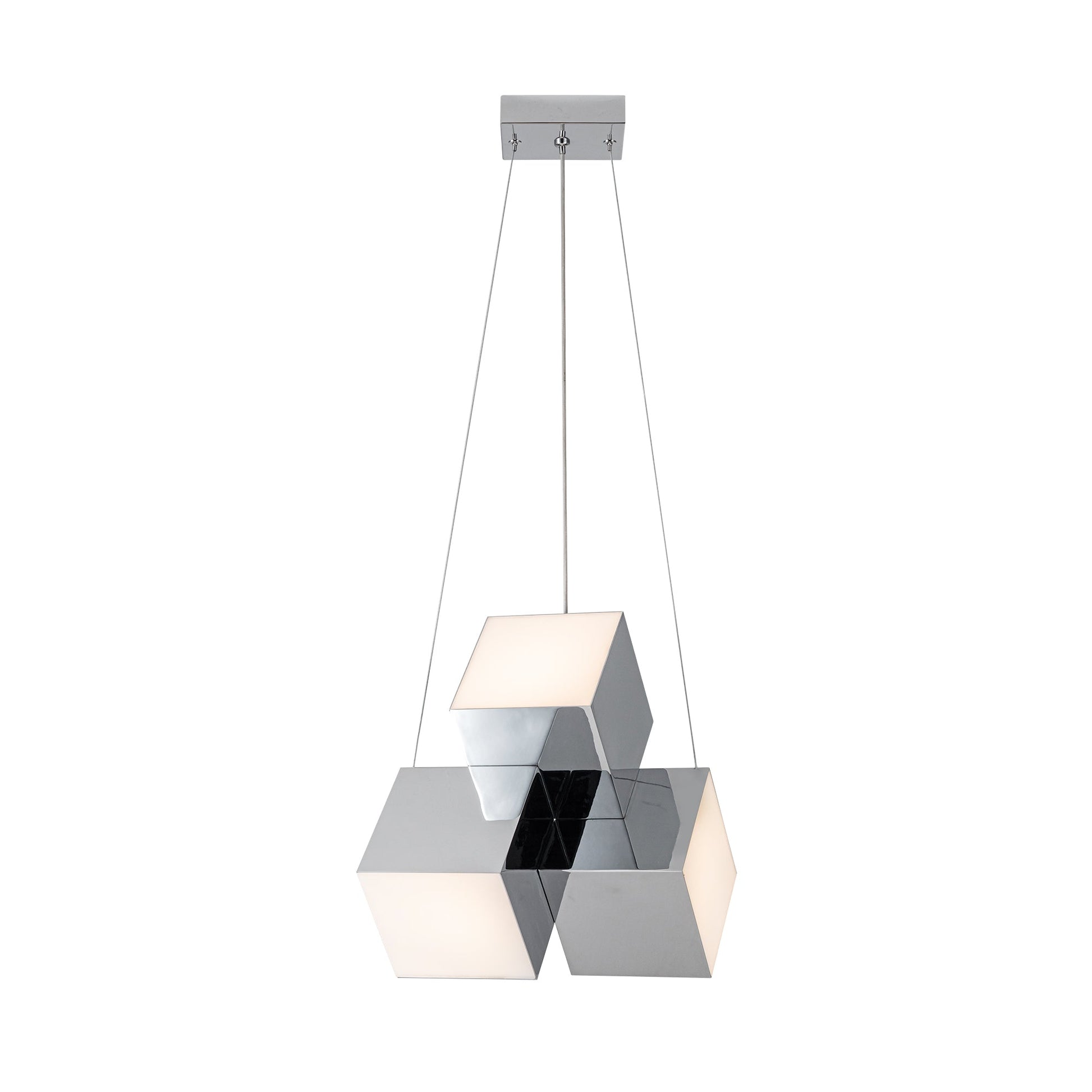 Kuzco Tetra chrome [universal voltage] pendant PD20616-CH-UNV