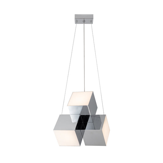 Kuzco Tetra chrome [universal voltage] pendant PD20616-CH-UNV