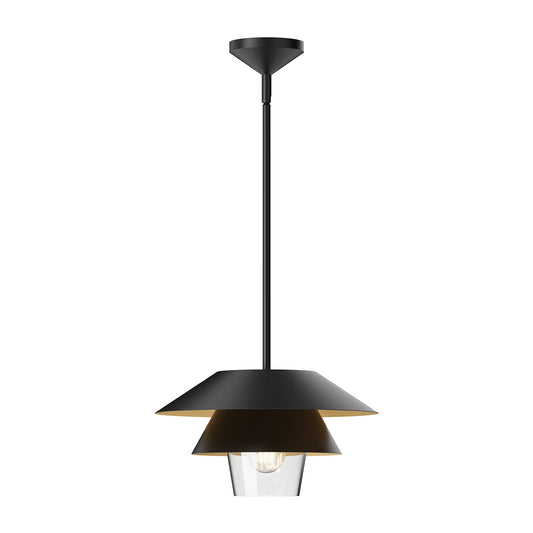 Alora Mood Tetsu matte black pendant PD475113MBCL