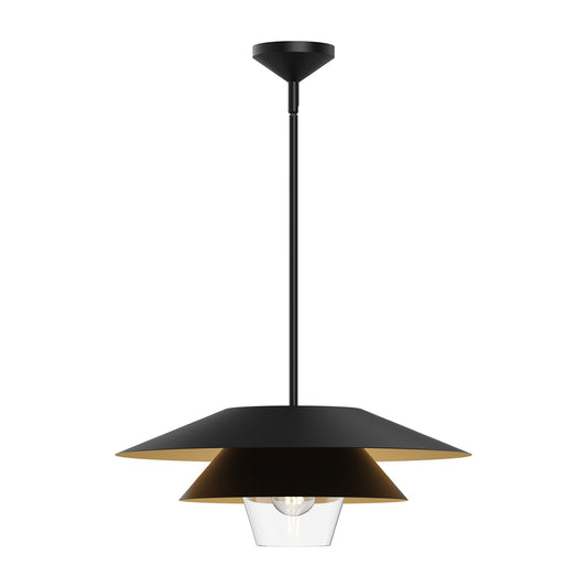 Alora Mood Tetsu matte black pendant PD475120MBCL