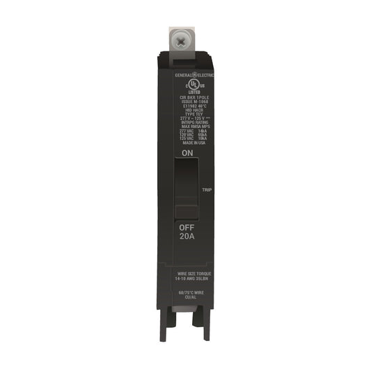 General Electric 20 Amp 1 Pole 277 Volt Bolt-On Circuit Breaker TEY Frame