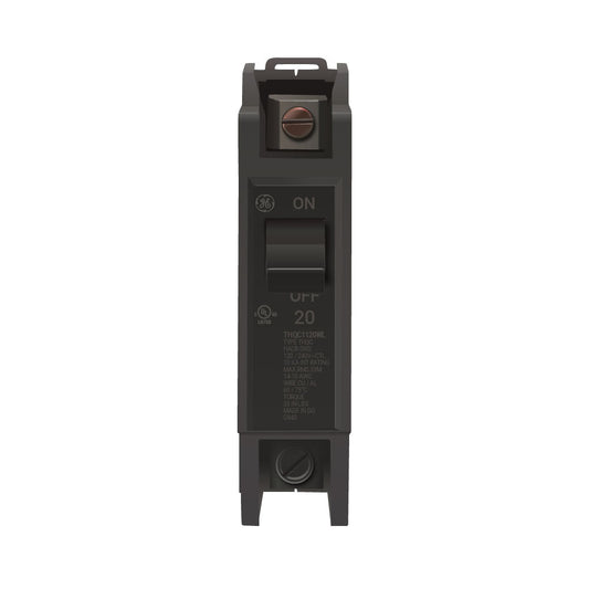 General Electric 20A 120/240V 1-Pole Q-Line Circuit Breaker 10kA Interrupt Rating