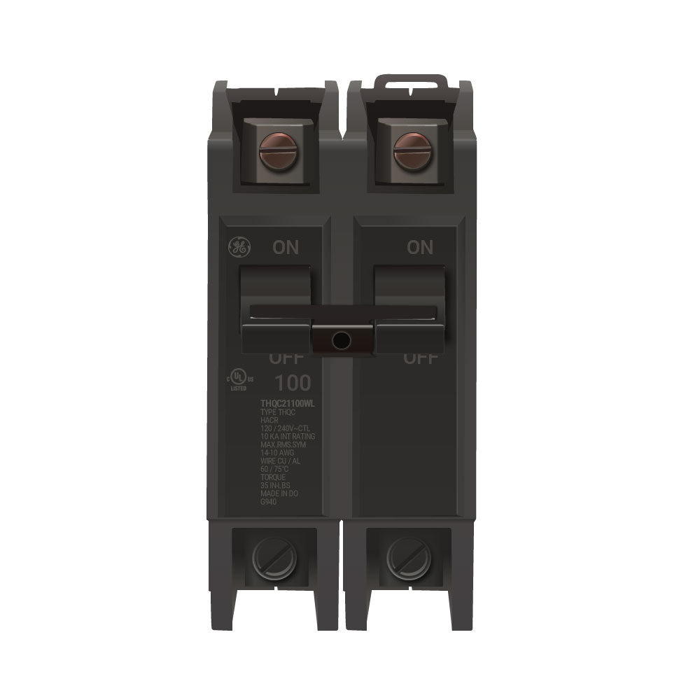 General Electric 100 Amp 2 Pole 120/240V Thermal Magnetic Circuit Breaker