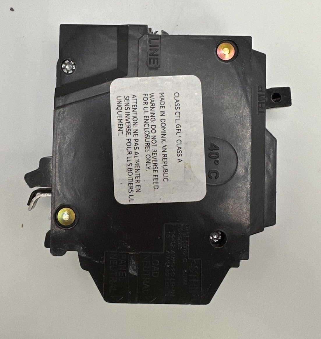 General Electric 20 Amp 120/240V 1-Pole Dual Function Circuit Breaker Plug-On Neutral