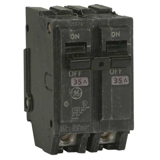 General Electric 35 Amp 2 Pole 120/240V Q-Line Molded Case Circuit Breaker