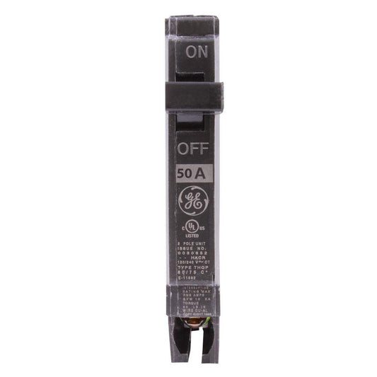 General Electric 50 Amp 1 Pole 120/240V Q-Line Plug-In Circuit Breaker 10kAIC