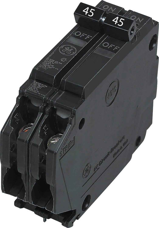 General Electric 45 Amp 2 Pole 120/240V Plug-In Molded Case Circuit Breaker
