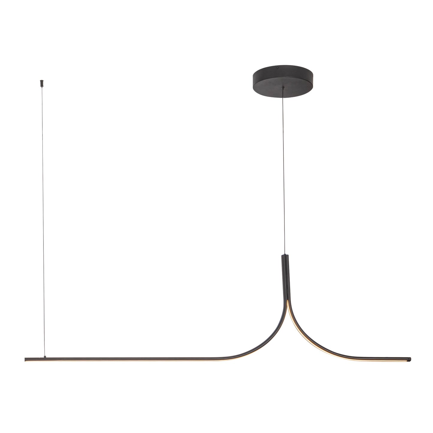 Kuzco Thread black [universal voltage and 0-10 dimming] linear pendant LP17905-BK-UNV-010