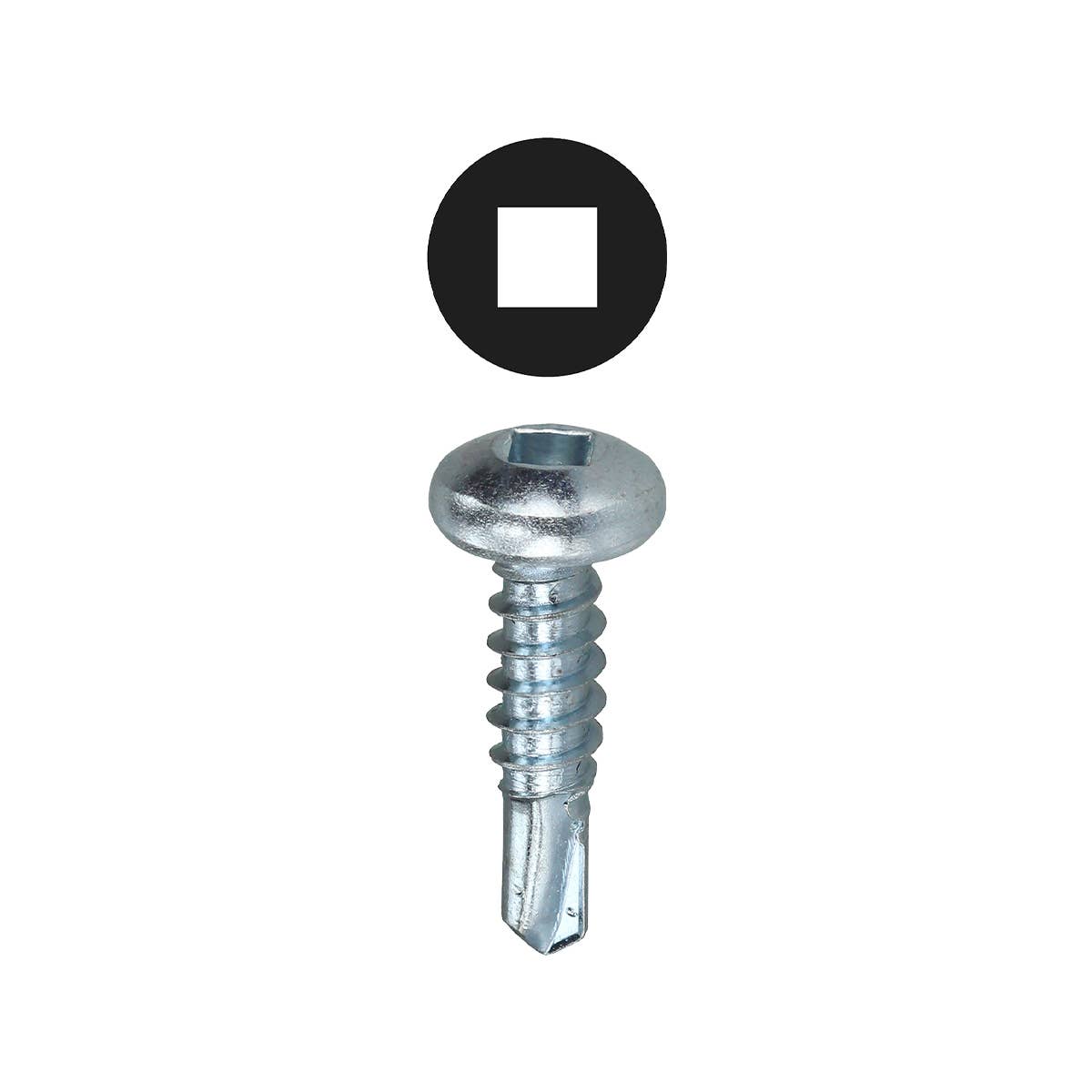 Dottie TK100DD Dottie #10 Assorted Square Drive Pan Head Self-Drilling Screw Kit TK100DD