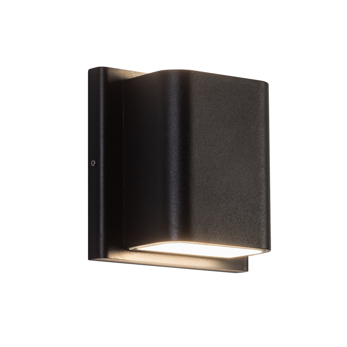 Kuzco Tolan black [universal voltage and 3 selectable color temperatures] all-terior wall light AT48426-BK-UNV-3CCT