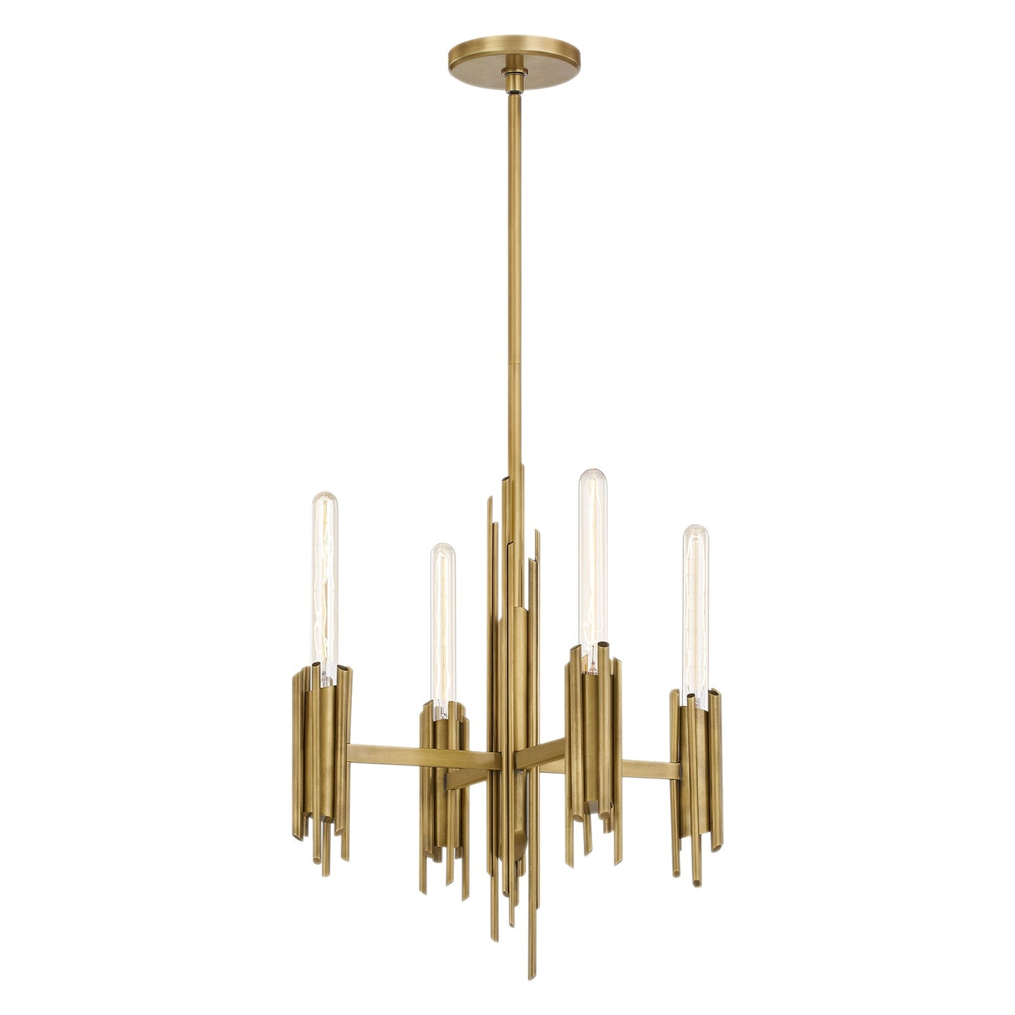 Alora Torres vintage brass chandelier CH335019VB