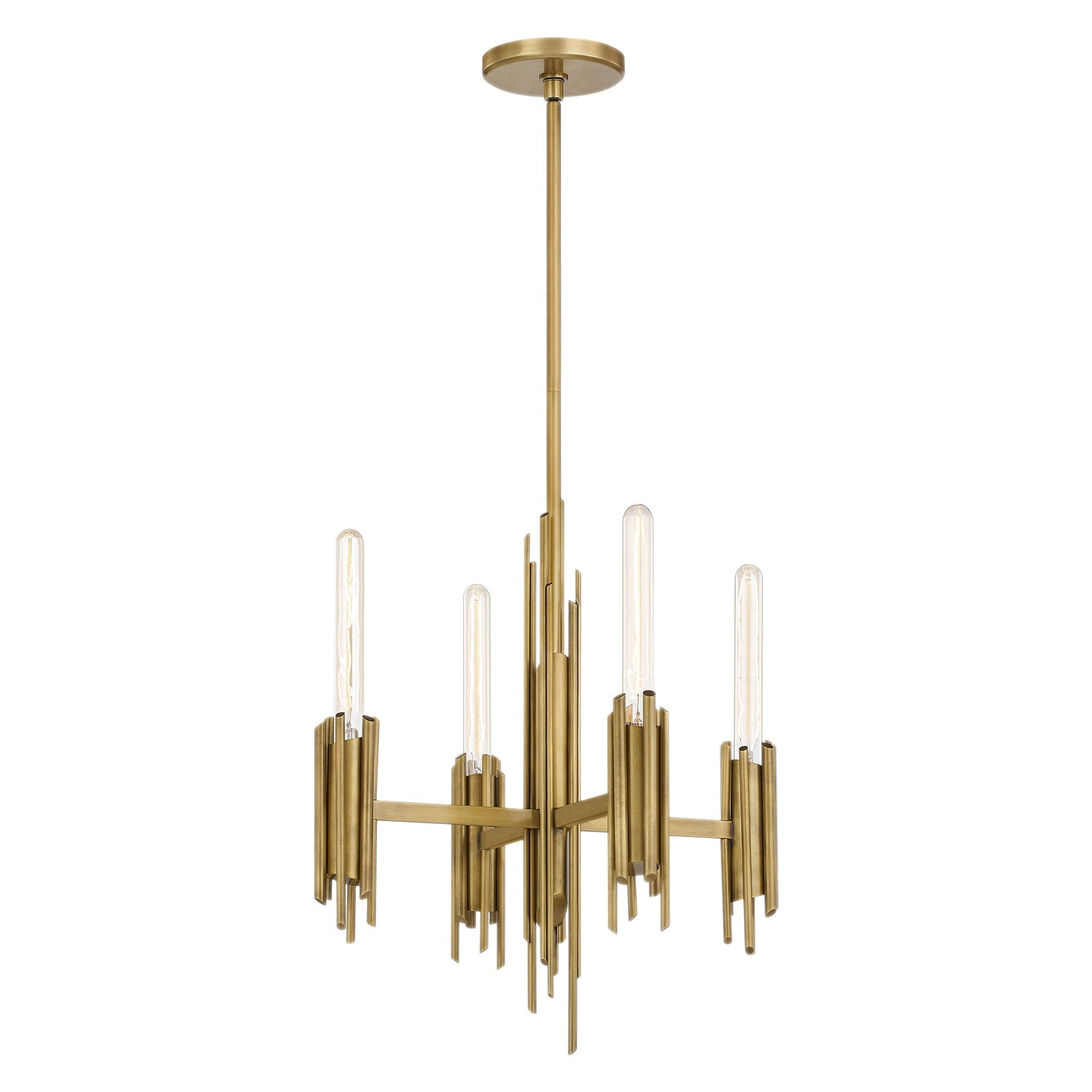 Alora Torres vintage brass chandelier CH335019VB