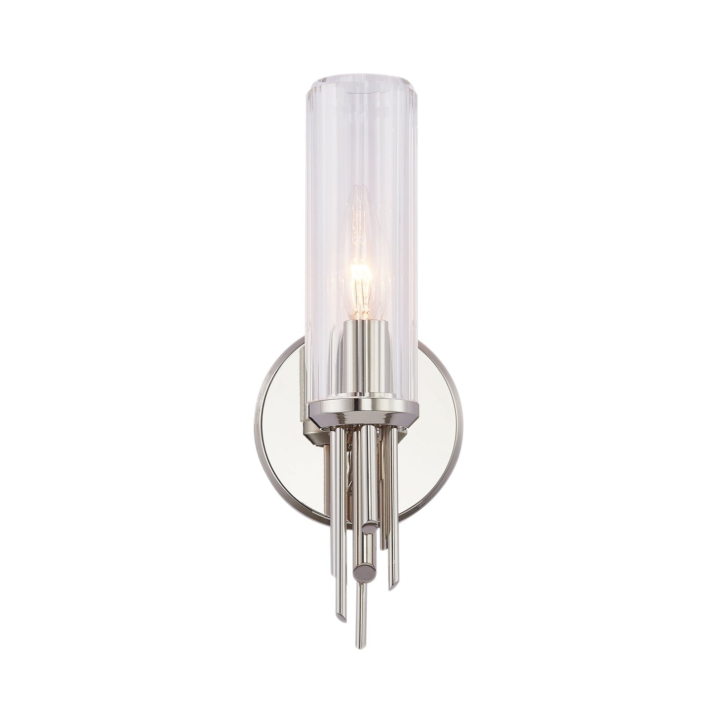 Alora Torres polished nickel vanity light WV335103PNCR