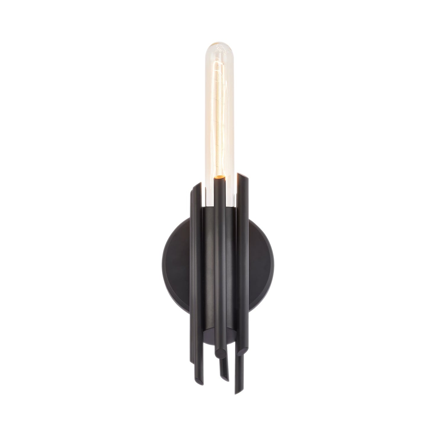 Alora Torres matte black vanity light WV335409MB
