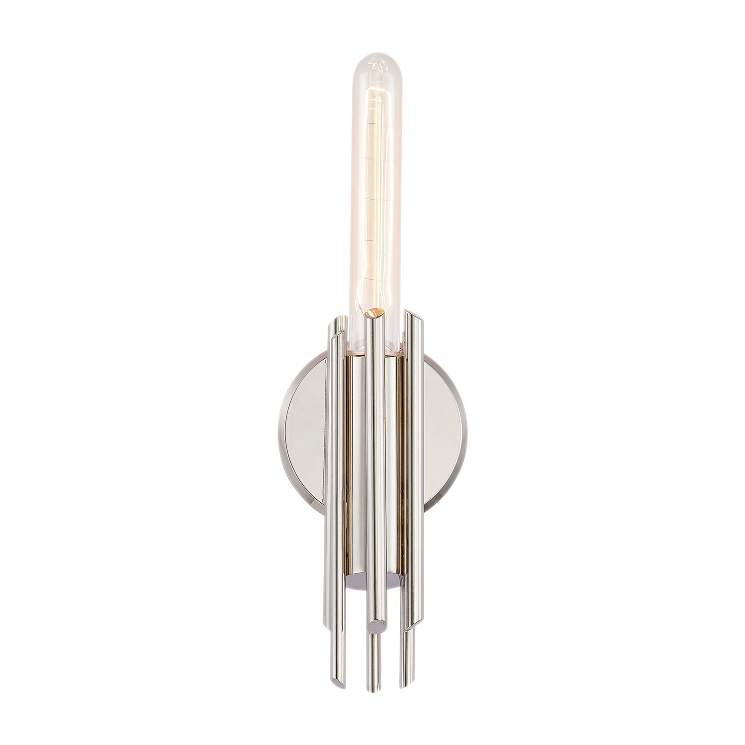 Alora Torres polished nickel vanity light WV335409PN