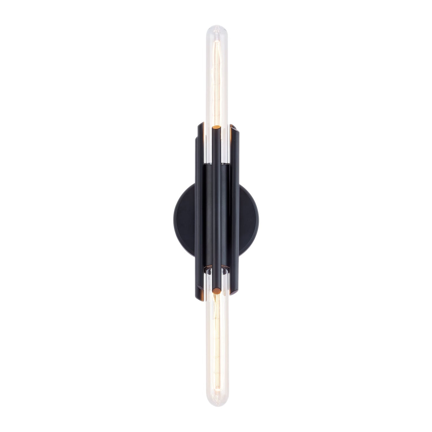 Alora Torres matte black vanity light WV335811MB