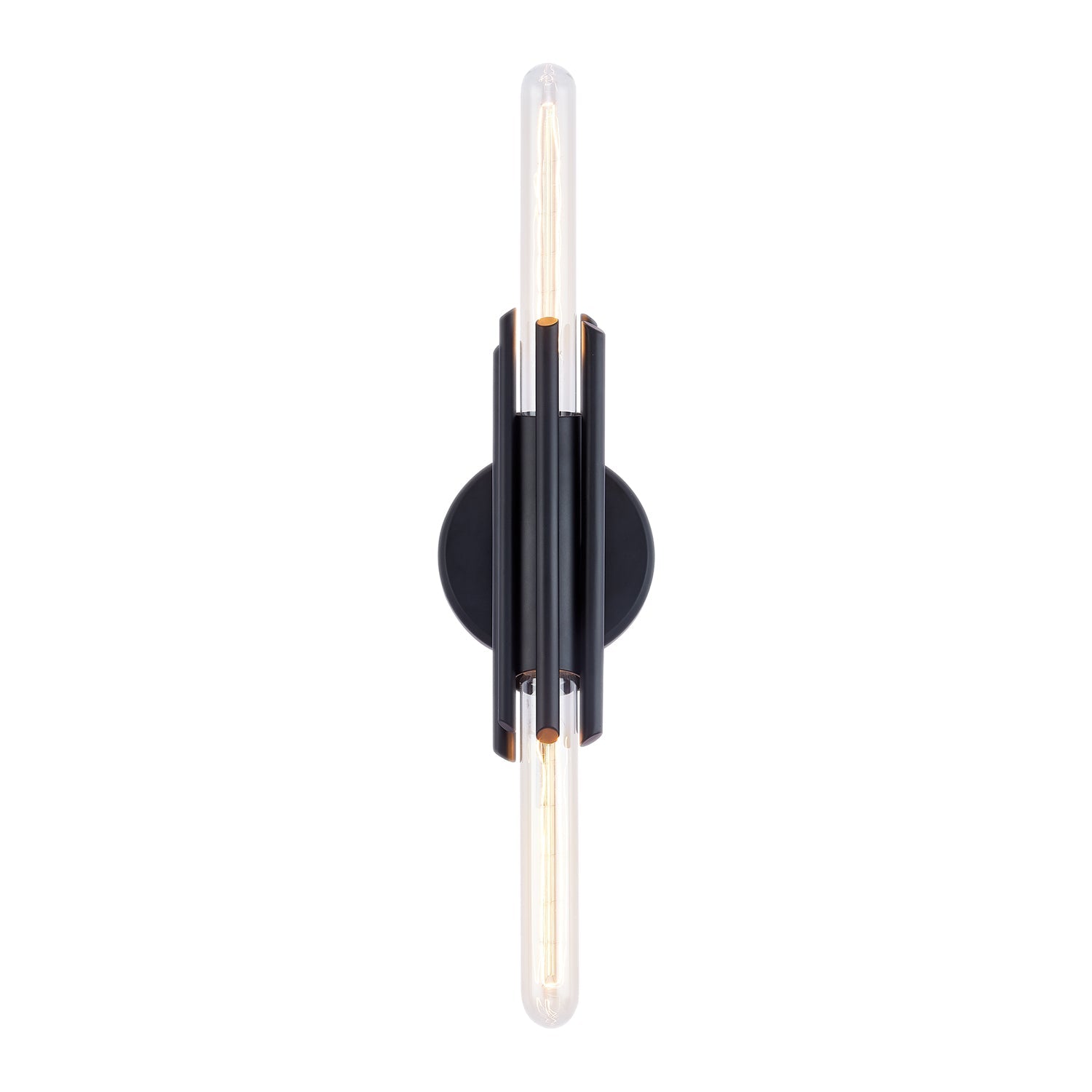 Alora Torres matte black vanity light WV335811MB