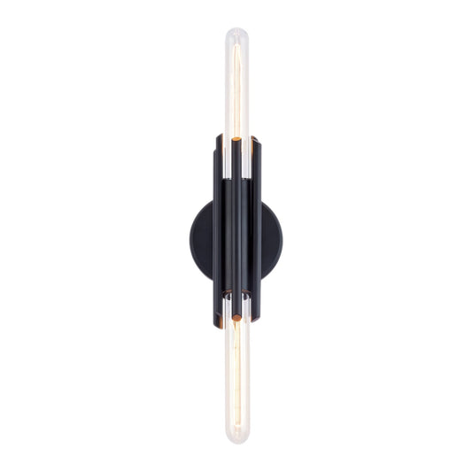 Alora Torres matte black vanity light WV335811MB