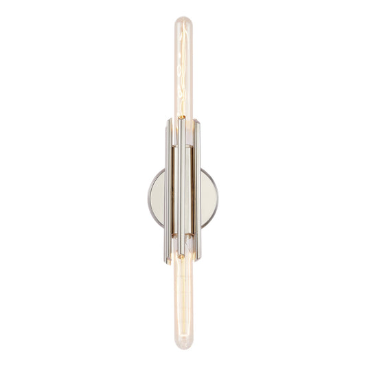 Alora Torres polished nickel vanity light WV335811PN