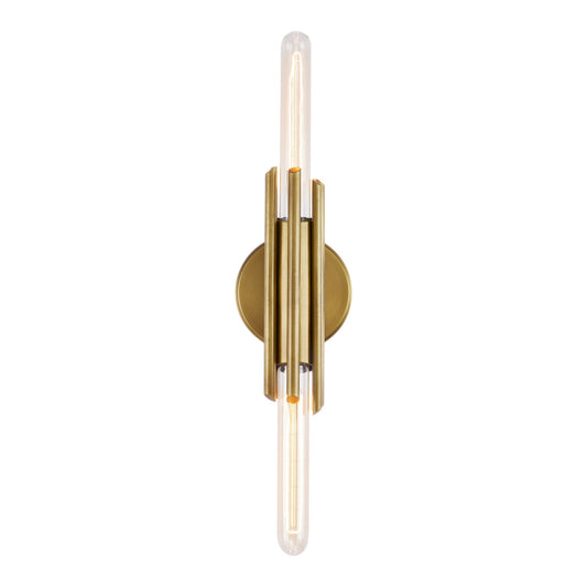 Alora Torres vintage brass vanity light WV335811VB