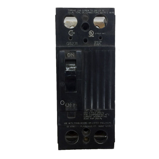 General Electric 200A 240V 2 Pole Thermal Magnetic Circuit Breaker