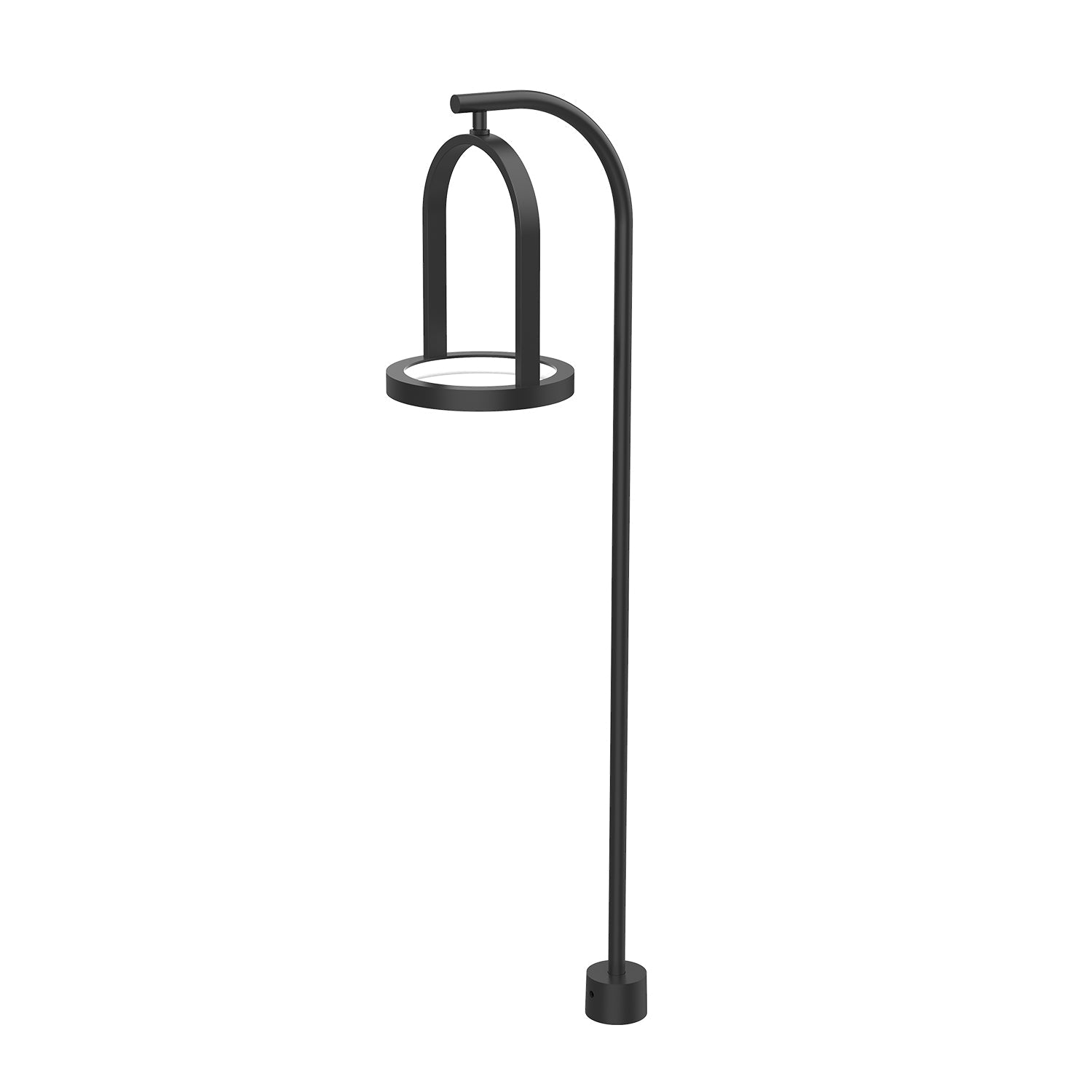 Kuzco Trek black exterior low voltage landscape EG17828-BK