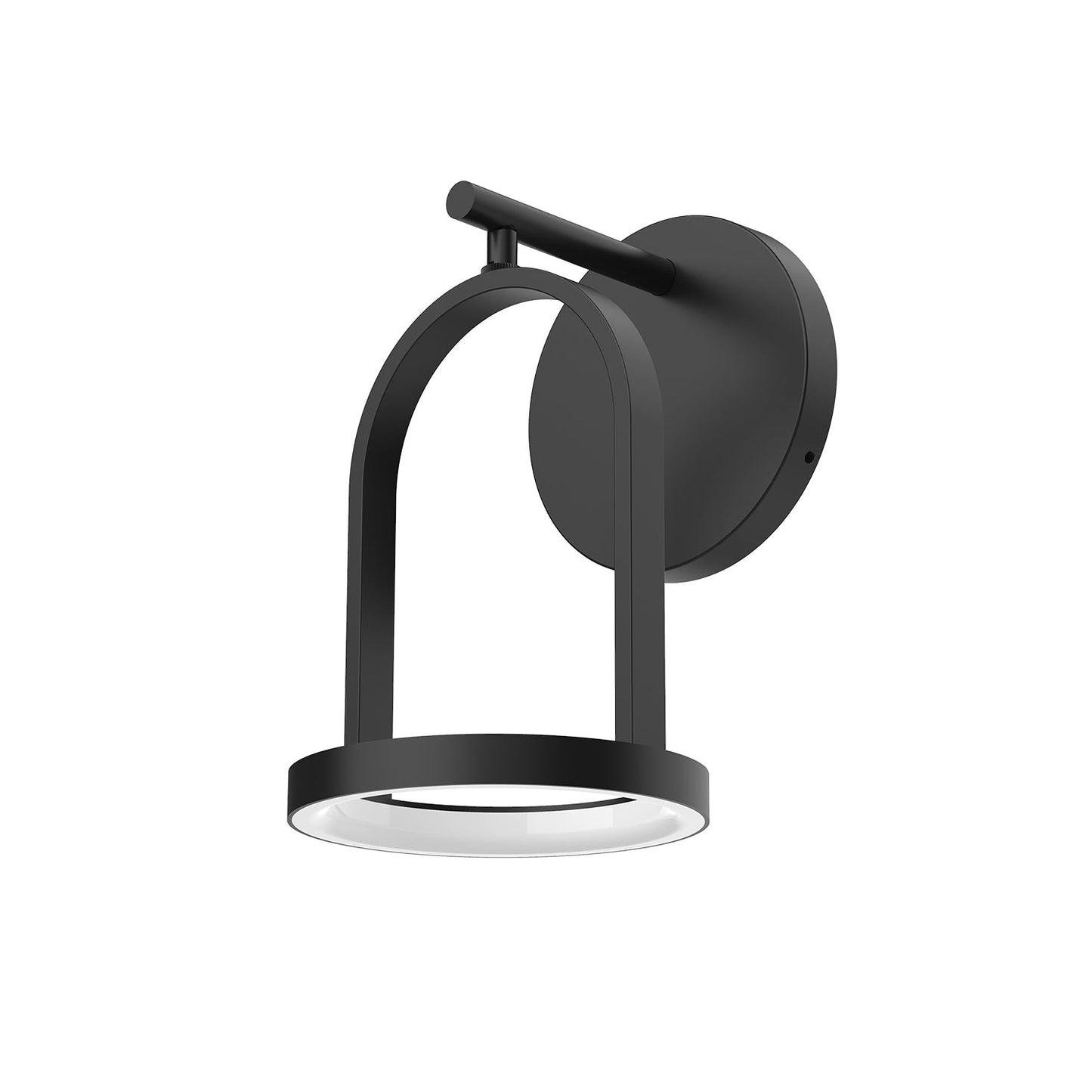 Kuzco Trek black exterior wall sconce EW17805-BK