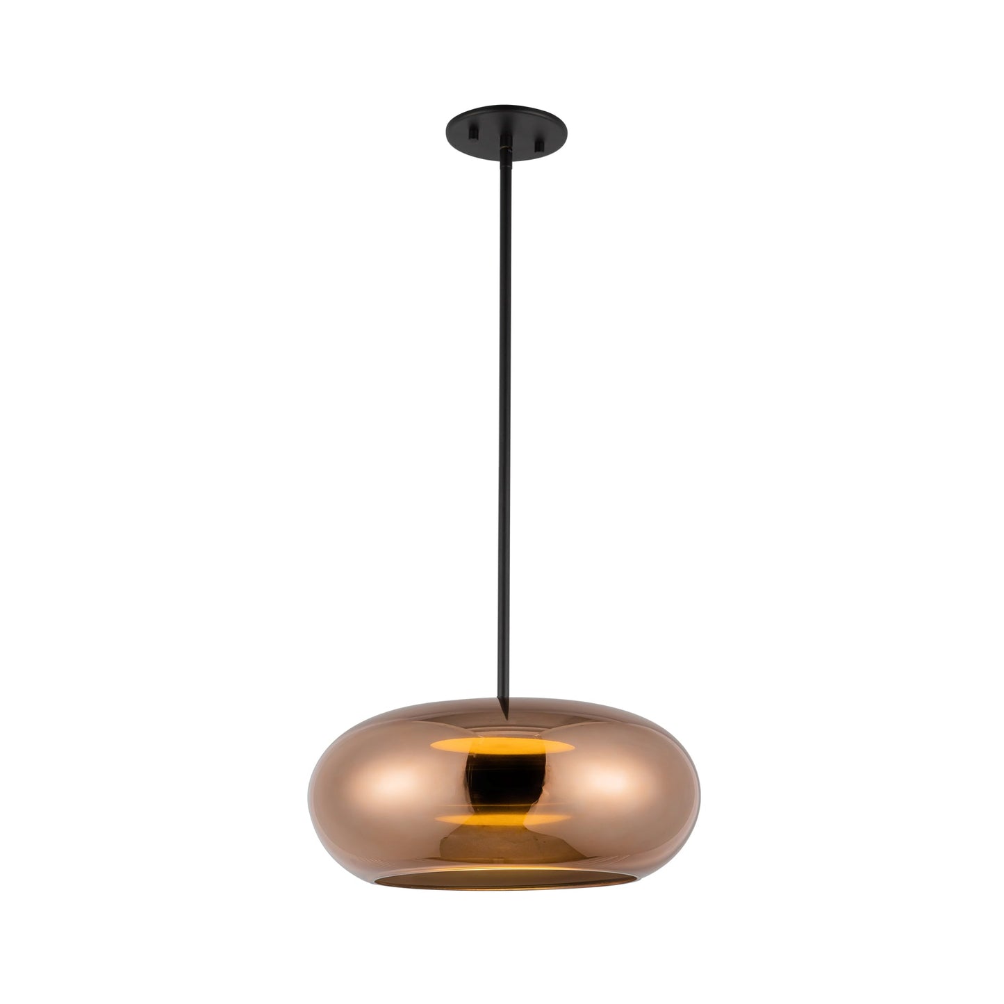 Kuzco Trinity black pendant PD62014-BK/CP