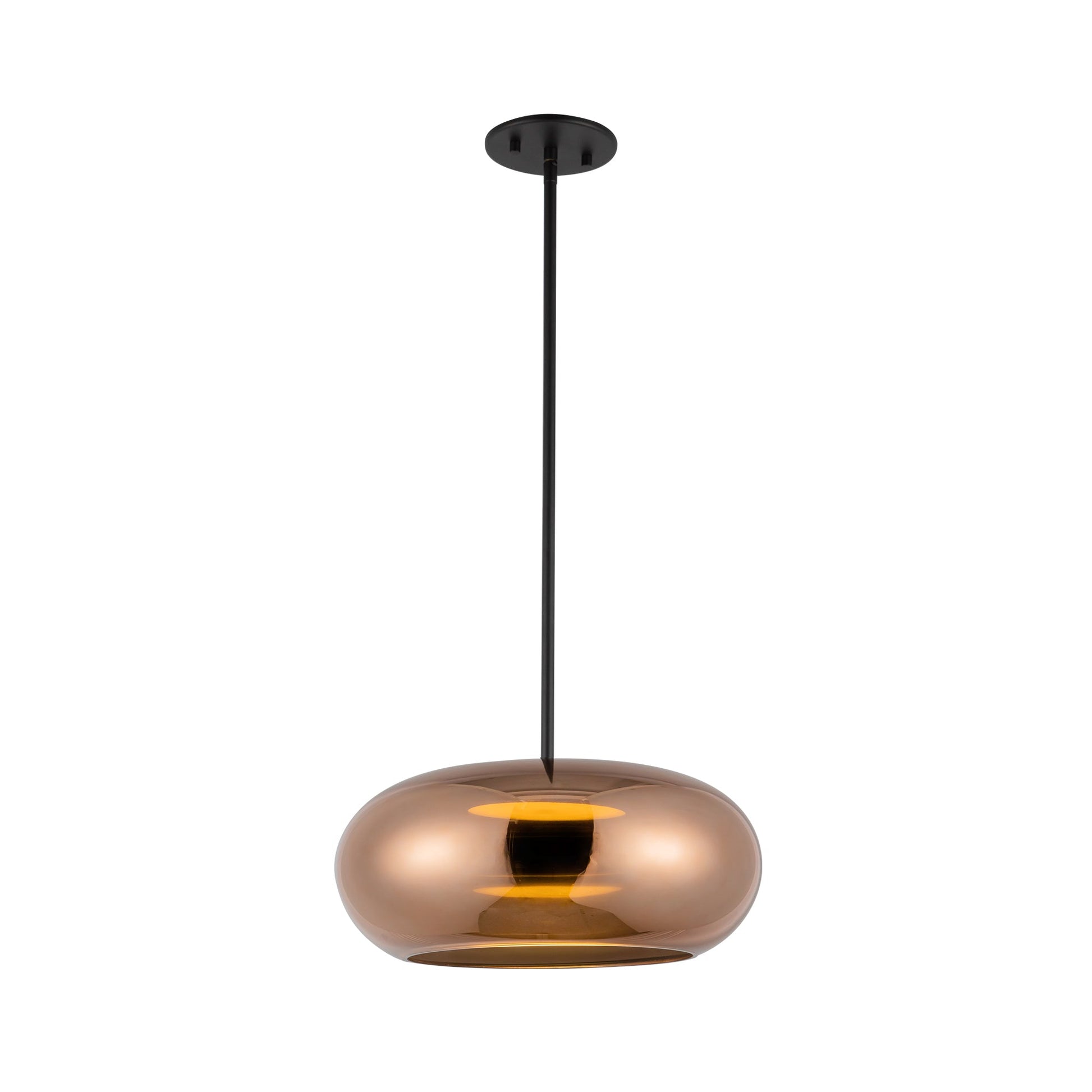 Kuzco Trinity black pendant PD62014-BK/CP