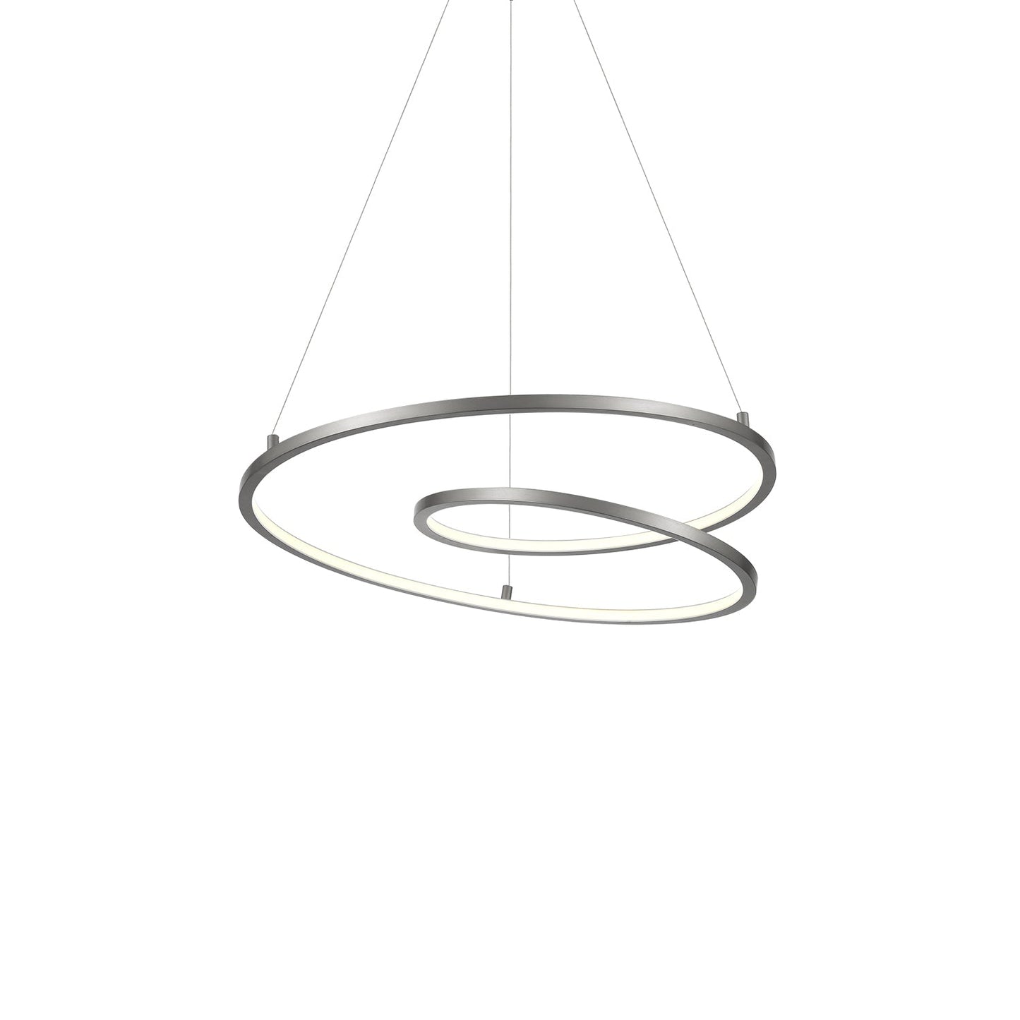 Kuzco Twist antique silver [universal voltage] pendant PD11119-AS