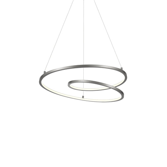 Kuzco Twist antique silver [universal voltage] pendant PD11119-AS