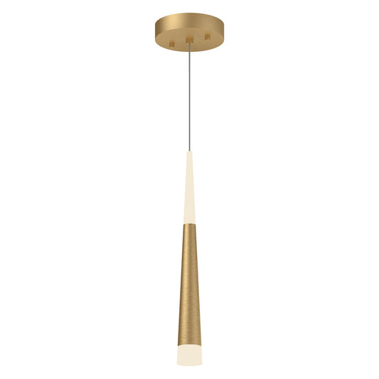 Kuzco Ultra brushed gold pendant 402501BG-LED