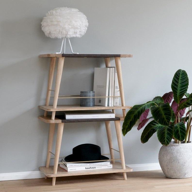 UMAGE Eos Mini White Replacement Shade — styled interior view 3