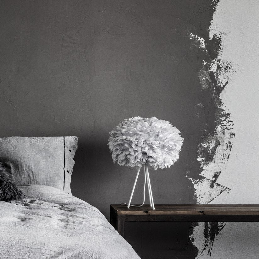 UMAGE Eos Medium Grey Replacement Shade — styled interior view 5