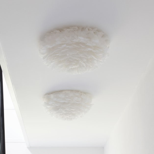 UMAGE Eos Up Large Flushmount Ceiling or Wall Light — styled interior view 2