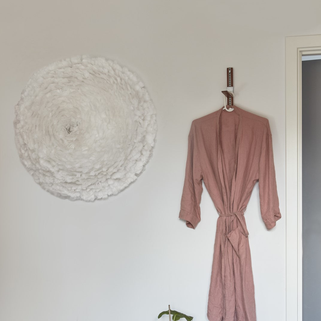 UMAGE Eos Up Large Flushmount Ceiling or Wall Light — styled interior view 3