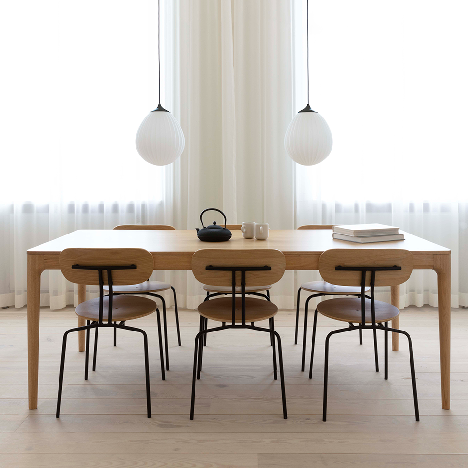 UMAGE Around The World Medium with Pendant Top Cover - Black — styled interior view 2
