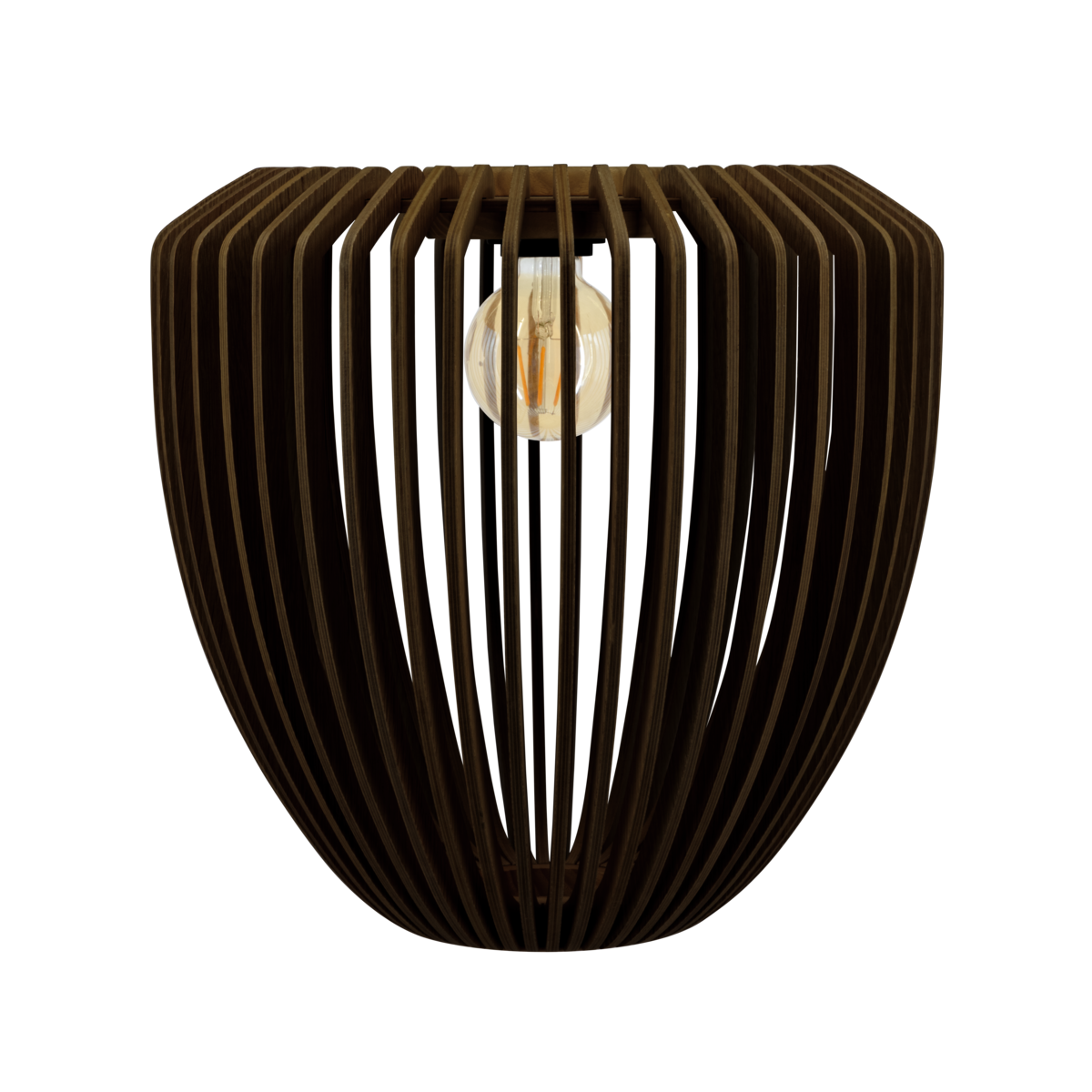 UMAGE Clava Wood Dark Oak lamp Replacement Shade