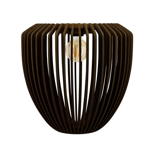 UMAGE Clava Wood Dark Oak lamp Replacement Shade