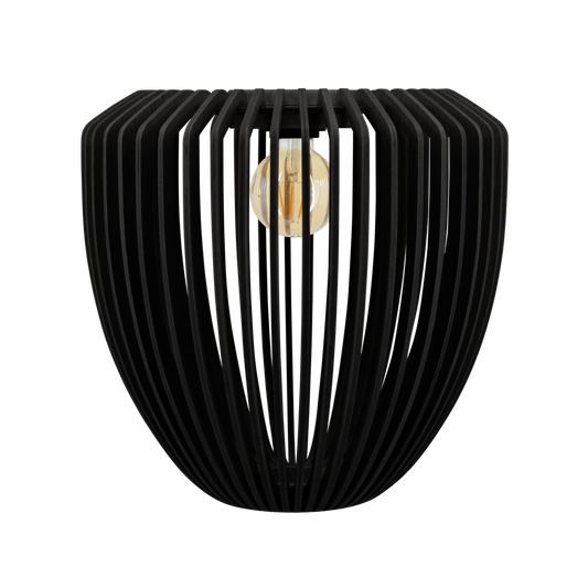 UMAGE Clava Wood Black Oak lamp Replacement Shade
