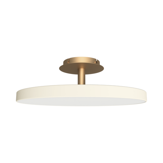 UMAGE Asteria UP Large LED Flushmount Pearl White