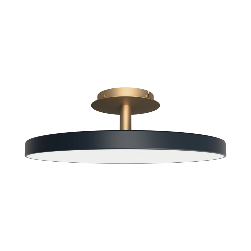 UMAGE Asteria UP Large LED Flushmount Anthracite Grey