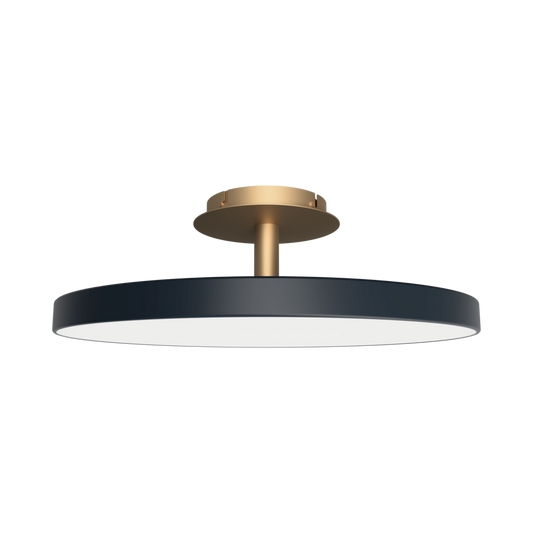 UMAGE Asteria UP Large LED Flushmount Anthracite Grey