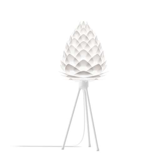 UMAGE Conia White 27" Table Lamp with White Base